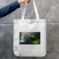 Enchanted waterfall Zipper Tote Bag by @_pranali.pangare