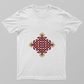 Kolam Design Unisex T-shirt by Sujatha