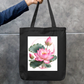 Lotus friend Zipper Tote Bag by Subha sardar