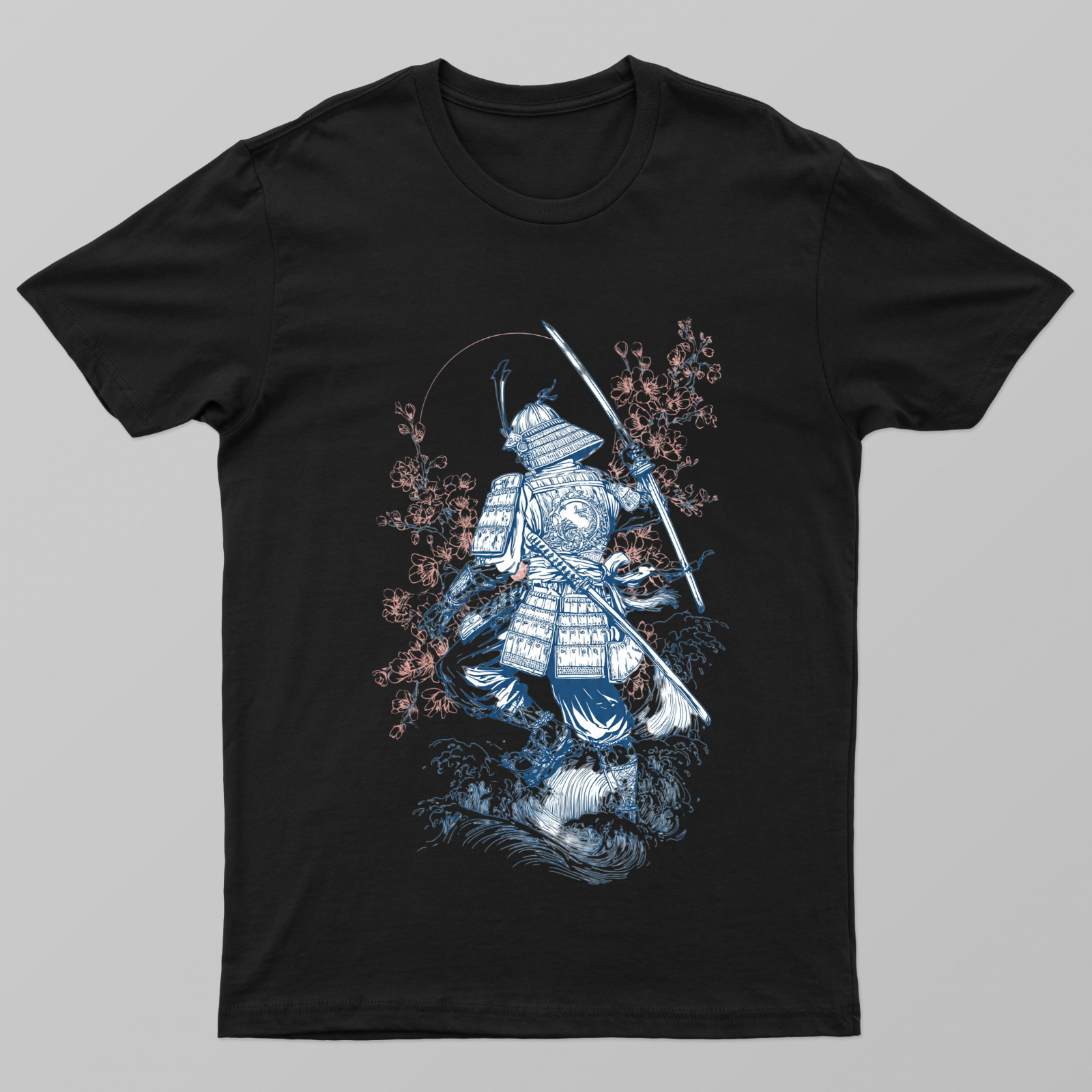 The Samurai T Shirt Unisex T-shirt by @rd_digital_store