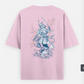 The Samurai T Shirt Oversized T-shirt (Back print) by @rd_digital_store