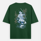 The Samurai T Shirt Oversized T-shirt (Back print) by @rd_digital_store