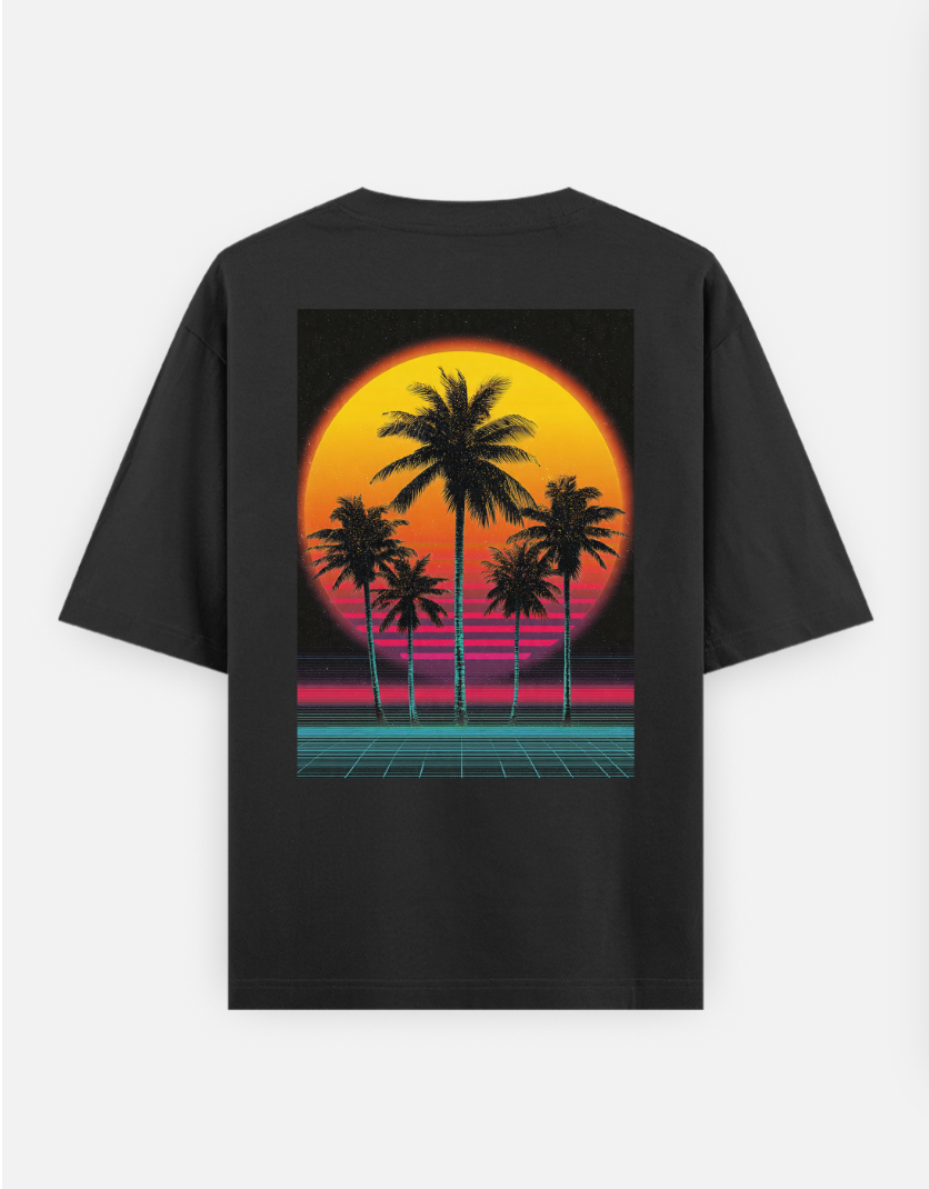 Minimal T Shirt Oversized T-shirt (Back print) by @rd_digital_store