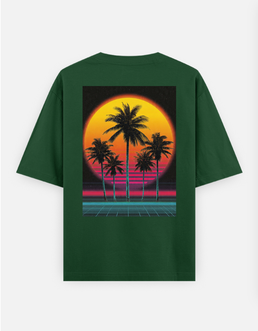 Minimal T Shirt Oversized T-shirt (Back print) by @rd_digital_store