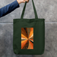 Sunburst Tote Bag Zipper Tote Bag by @rd_digital_store