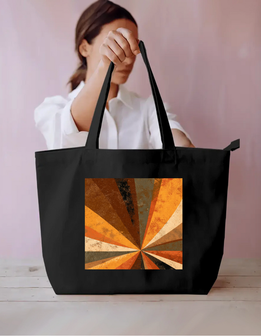 Sunburst Tote Bag Everyday Large Tote Bag by @rd_digital_store