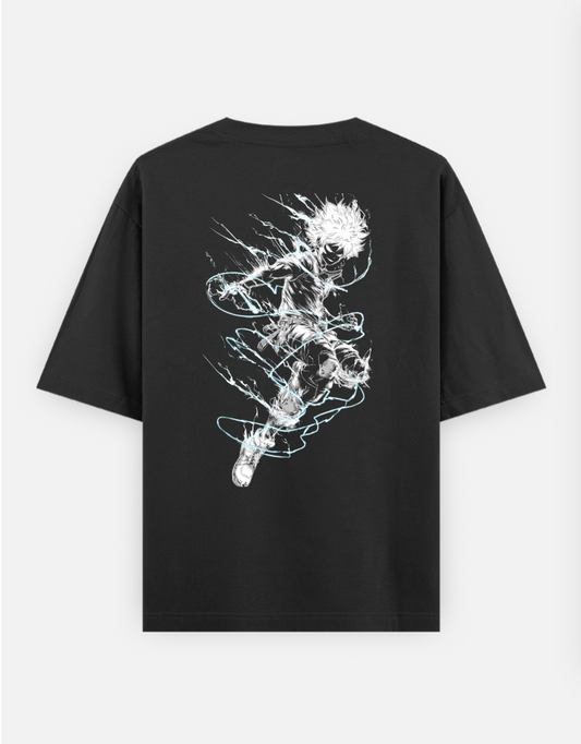 Anime T Shirt Oversized T-shirt (Back print) by @rd_digital_store