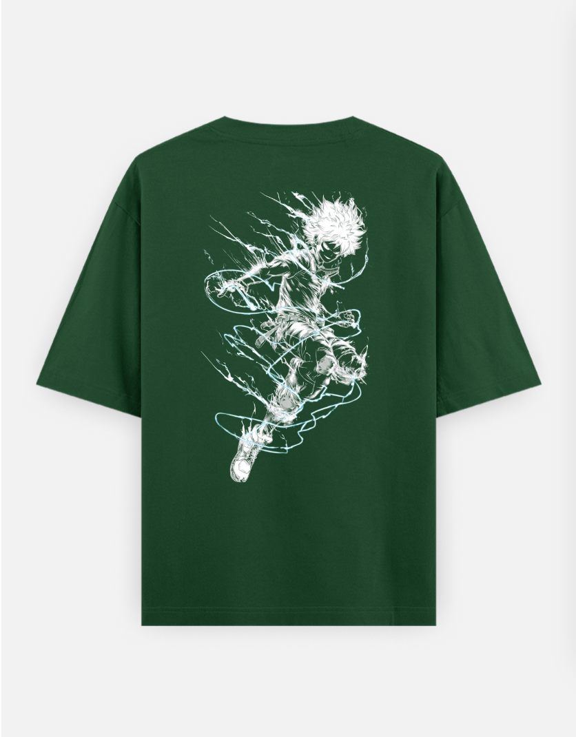 Anime T Shirt Oversized T-shirt (Back print) by @rd_digital_store