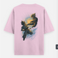 Shonen battle style T Shirt Oversized T-shirt (Back print) by @rd_digital_store