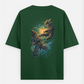 Shonen battle style T Shirt Oversized T-shirt (Back print) by @rd_digital_store