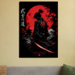 Samurai 20"x30" Canvas Poster by Arnav Sharma 