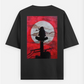 ITACHI UCHIHA back print T-shirt Oversized T-shirt (Back print) by @arts_by_manuu