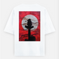 ITACHI UCHIHA back print T-shirt Oversized T-shirt (Back print) by @arts_by_manuu