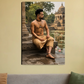 I feel my mind 20"x30" Canvas Poster by Subha sardar