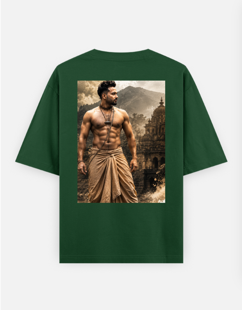 My Life My choice Oversized T-shirt (Back print) by Subha sardar