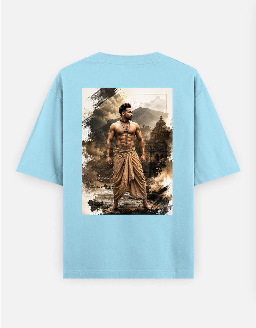 My Life My choice Oversized T-shirt (Back print) by Subha sardar
