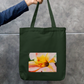 Pinky flower Zipper Tote Bag by Usha K