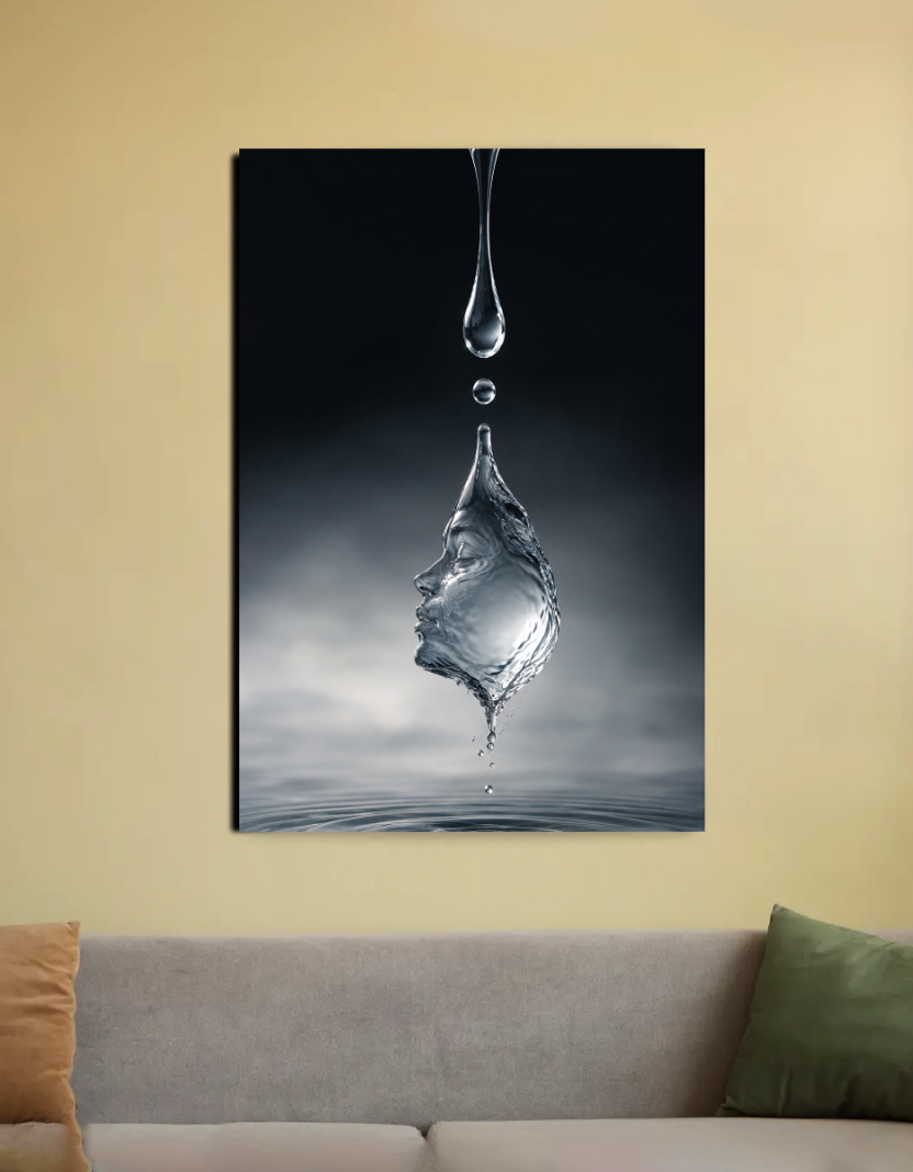 Deepness of our heart 20"x30" Canvas Poster by Subha sardar