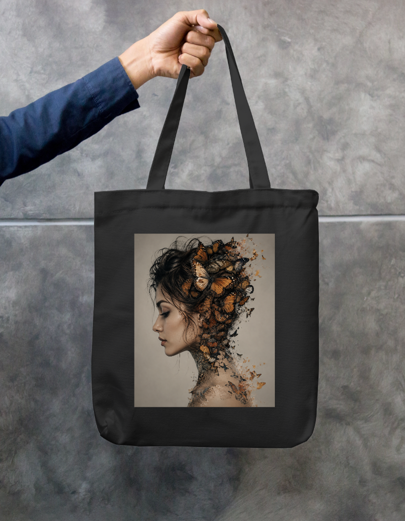 Fashion world Zipper Tote Bag by Subha sardar