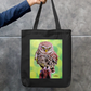The Stare Zipper Tote Bag by @d_corner_artist