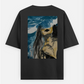 Aqua lady💙 Oversized T-shirt (Back print) by @heytaskin