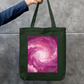 Swirling Sky Tote Bag Zipper Tote Bag by @rd_digital_store