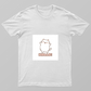 Cute Kawaii Hello Cat Cartoon – Adorable Chubby Kitty Saying Hello Unisex T-shirt by Rohini Gudivaka