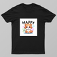 Cute Happy Orange Tabby Cat Cartoon – Kawaii Smiling Kitty Illustration  More Title Ideas Unisex T-shirt by Rohini Gudivaka