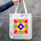 Rangoli Zipper Tote Bag by @sujees_shop