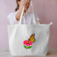 Butterfly Everyday Large Tote Bag by @sujees_shop