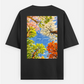 Liza Oversized T-shirt (Back print) by Tessa Mathew