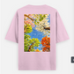 Liza Oversized T-shirt (Back print) by Tessa Mathew
