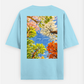 Liza Oversized T-shirt (Back print) by Tessa Mathew