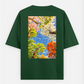 Liza Oversized T-shirt (Back print) by Tessa Mathew