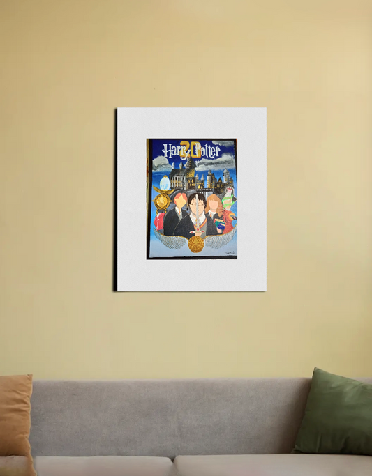 20years of Harry Potter 16"x20" Canvas Poster by Sumera khan