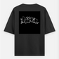 LOHE Oversized T-shirt (Back print) by @_lo3_art
