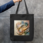Keeper of Silence Zipper Tote Bag by Paru Viswanathan