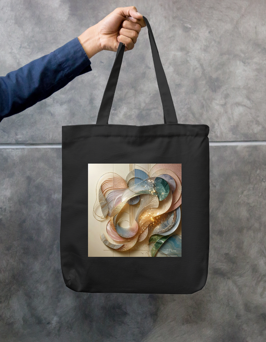 Keeper of Silence Zipper Tote Bag by Paru Viswanathan