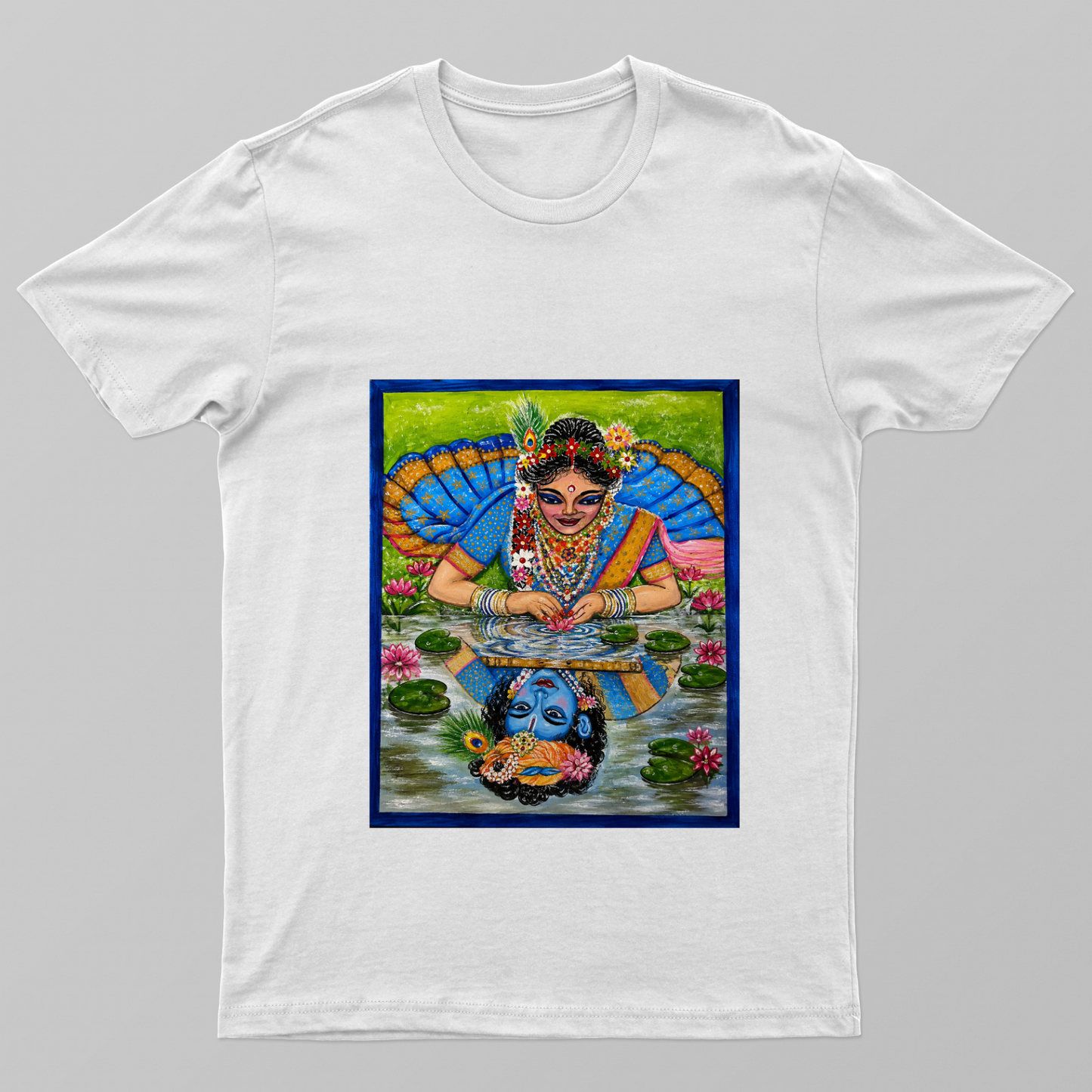 Radhe Krishn Unisex T-shirt by MAHALAKSHMI SRIKANTH