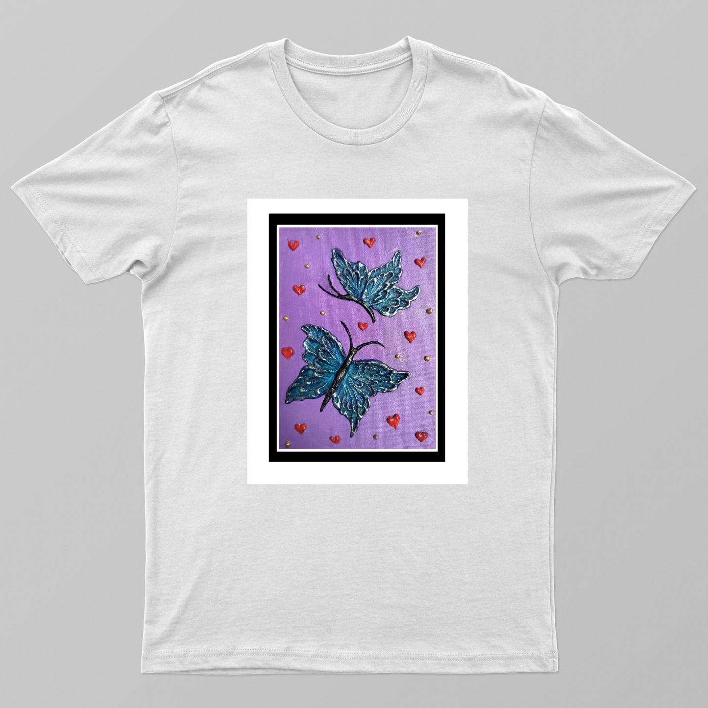 Butterfly design Unisex T-shirt by @artdoorbymegha