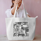 every eye has its own dream Everyday Large Tote Bag by @artsprout_priya1235