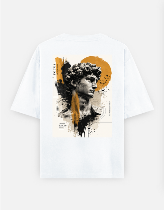Fashion world Oversized T-shirt (Back print) by Subha sardar