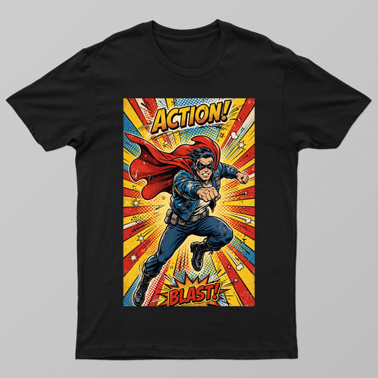 Retro Hero T Shirt Unisex T-shirt by @rd_digital_store