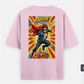 Retro Hero T Shirt Oversized T-shirt (Back print) by @rd_digital_store
