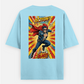 Retro Hero T Shirt Oversized T-shirt (Back print) by @rd_digital_store