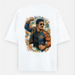 Comic Hero T Shirt Oversized T-shirt (Back print) by @rd_digital_store