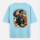Comic Hero T Shirt Oversized T-shirt (Back print) by @rd_digital_store