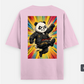 Crazy Panda T Shirt Oversized T-shirt (Back print) by @rd_digital_store