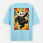 Crazy Panda T Shirt Oversized T-shirt (Back print) by @rd_digital_store