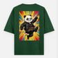 Crazy Panda T Shirt Oversized T-shirt (Back print) by @rd_digital_store